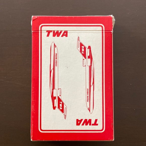 Vintage TWA Airlines Deck of Playing Cards - Picture 2 of 14